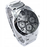 Guess Confetti Silver Dial Silver Steel Strap Watch for Women - W0778L1 Authentic Buy Shop Now