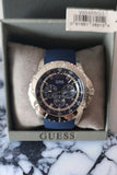 Guess Maverick Black Dial Rubber Strap Watch for Men - W0485G3 Authentic Buy Shop Now