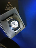 Guess Luna Diamonds White Dial White Rubber Strap Watch for Women - W0653L2 Authentic Buy Shop Now