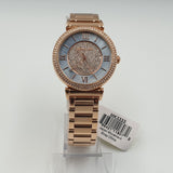 Michael Kors Kerry Mother of Pearl Dial Rose Gold Steel Strap Watch for Women - MK3333 Authentic Buy Shop Now