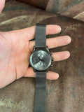 Hugo Boss Navigator Grey Dial Grey Mesh Bracelet Watch for Men - 1513674 Authentic Buy Shop Now