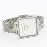 Armani Exchange Lola Quartz Silver Dial Silver Mesh Strap Watch For Women - AX5800 Authentic Buy Shop Now