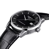 Tissot T Classic Luxury Black Dial Black Leather Strap Watch For Men - T086.407.16.051.00 Authentic Buy Shop Now