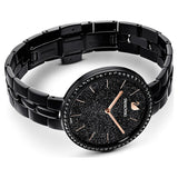 Swarovski Cosmopolitan PVD Black Dial Black Steel Strap Watch for Women - 5547646 Authentic Buy Shop Now