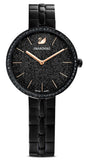 Swarovski Cosmopolitan PVD Black Dial Black Steel Strap Watch for Women - 5547646 Authentic Buy Shop Now