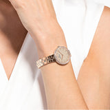 Swarovski Cosmopolitan Diamond Powder Gold Dial Rose Gold Steel Strap Watch for Women - 5517800 Authentic Buy Shop Now