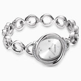 Swarovski Crystal Flower Silver Dial Silver Steel Strap Watch for Women - 5547622 Authentic Buy Shop Now