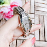 Bulova Crystal Collection Silver Dial Silver Steel Strap Watch for Women - 96L235 Authentic Buy Shop Now
