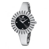 Swarovski Crystal Rose Black Dial Silver Steel Strap Watch for Women - 5484076 Authentic Buy Shop Now