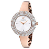 Swarovski Crystal Rose Silver Dial Rose Gold Steel Strap Watch for Women - 5484073 Authentic Buy Shop Now