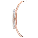 Swarovski Crystal Rose Silver Dial Rose Gold Steel Strap Watch for Women - 5484073 Authentic Buy Shop Now
