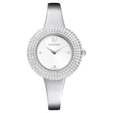 Swarovski Crystal Rose Silver Dial Silver Steel Strap Watch for Women - 5483853 Authentic Buy Shop Now