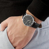 Hugo Boss Corporal Black Dial Black Leather Strap Watch for Men - 1513638 Authentic Buy Shop Now