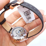 Fossil Suitor Mechanical Grey Dial Grey Leather Strap Watch for Women - BQ3265 Authentic Buy Shop Now