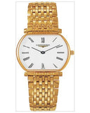 Longines La Grande Classique de Longines Tonneau 22 Yellow Gold Watch for Women - L4.205.2.11.8 Authentic Buy Shop Now