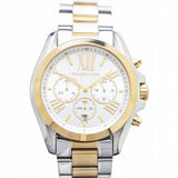 Michael Kors Bradshaw Silver Dial Two Tone Steel Strap Watch for Women - MK5627 Authentic Buy Shop Now