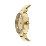 Guess Crystal Clear Analog Gold Dial Gold Steel Strap Watch for Women - GW0470L2 Authentic Buy Shop Now