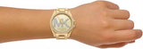 Michael Kors Bradshaw Quartz Gold Dial Gold Steel Strap Watch For Women - MK6555 Authentic Buy Shop Now