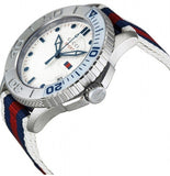Gucci G Timeless Quartz White Dial Two Tone Nylon Strap Watch for Men - YA126239 Authentic Buy Shop Now