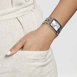 Guess MOD G Diamonds Silver Dial Silver Steel Strap Watch for Women - GW0294L1 Authentic Buy Shop Now