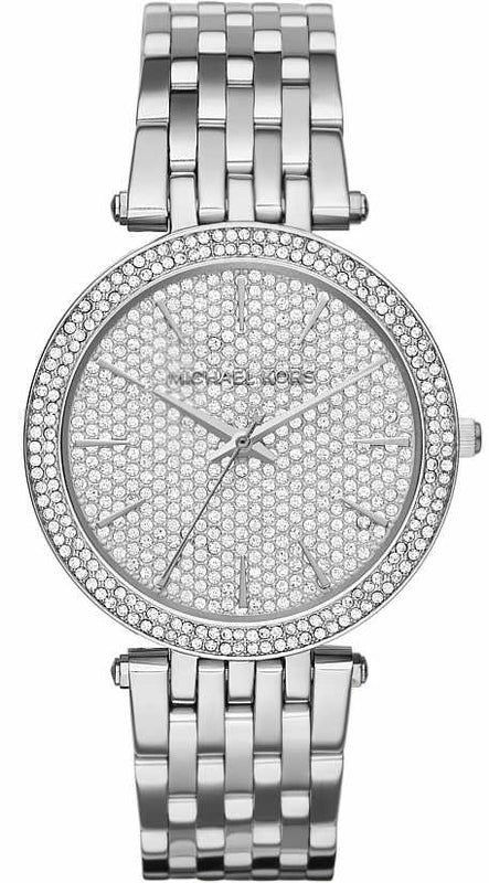 Michael Kors Darci Silver Dial Silver Steel Strap Watch for Women - MK3437 Authentic Buy Shop Now