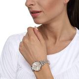 Emporio Armani T-Bar Gianni Rose Gold Dial Rose Gold Steel Strap Watch For Women - AR11059 Authentic Buy Shop Now