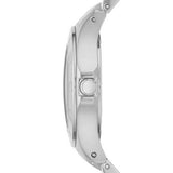 Marc Jacobs Blade Chronograph Silver Dial Silver Steel Strap Watch for Women - MBM3125 Authentic Buy Shop Now