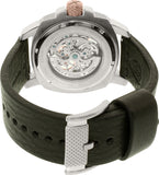 Fossil Modern Machine Automatic Skeleton Dial Black Leather Strap Watch for Men - ME3082 Authentic Buy Shop Now
