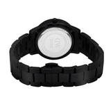 Daniel Wellington Iconic Link Ceramic Black Dial Black Steel Strap Watch For Women - DW00100415 Authentic Buy Shop Now