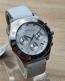 Marc Jacobs Blade White Dial White Leather Strap Watch for Women - MBM1187 Authentic Buy Shop Now