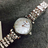 Emporio Armani Gianni Blue Dial Silver Steel Strap Watch For Women - AR1961 Authentic Buy Shop Now