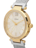 Guess Soho Diamonds Silver Dial Silver Mesh Bracelet Watch for Women - W0638L7 Authentic Buy Shop Now