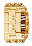Guess MOD Heavy Metal Diamonds Gold Dial Gold Steel Strap Watch for Women - W0072L1 Authentic Buy Shop Now