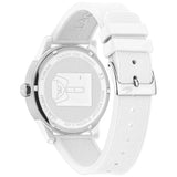 Lacoste 12.12 White Dial White Silicone Strap Watch for Men - 2011069 Authentic Buy Shop Now