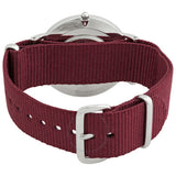 Daniel Wellington Classic Roselyn Black Dial Maroon Nylon Strap Watch For Women - DW00100274 Authentic Buy Shop Now