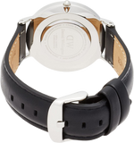 Daniel Wellington Classic Sheffield White Dial Black Leather Strap Watch For Women - DW00100053 Authentic Buy Shop Now