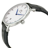 Daniel Wellington Dapper Reading White Dial Black Leather Strap Watch For Men - DW00100108 Authentic Buy Shop Now