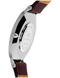 Daniel Wellington Classic St Mawes Black Dial Brown Leather Strap Watch For Men - DW00100130 Authentic Buy Shop Now