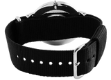 Daniel Wellington Classic Cornwall Black Dial Black Nylon Strap Watch For Women - DW00100149 Authentic Buy Shop Now
