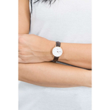 Daniel Wellington Classic Petite York White Dial Brown Leather Strap Watch For Women - DW00100232 Authentic Buy Shop Now