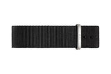 Daniel Wellington Classic Petite Cornwall White Dial Black Nylon Strap Watch For Women - DW00100252 Authentic Buy Shop Now