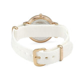 Daniel Wellington Classic Petite Dover Black Dial White NATO Strap Watch For Women - DW00100314 Authentic Buy Shop Now