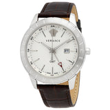 Versace Univers White Dial Brown Leather Strap Watch for Men - VEBK00118 Authentic Buy Shop Now
