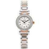 Coach Madison Crystals Silver Dial Two Tone Steel Strap Watch for Women - 14502404 Authentic Buy Shop Now