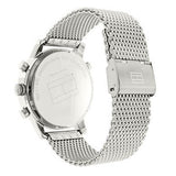 Tommy Hilfiger Harrison Quartz Grey Dial Silver Mesh Bracelet Watch for Men - 1790877 Authentic Buy Shop Now