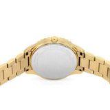 Michael Kors Layton Three Hand Mother of Pearl White Dial Gold Steel Strap Watch For Women - MK6870 Authentic Buy Shop Now