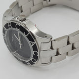 Marc Jacobs Blade Black Dial Silver Steel Strap Watch for Women - MBM3058 Authentic Buy Shop Now