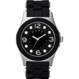Marc Jacobs Pelly Black Dial Black Silicone Strap Watch for Women - MBM2544 Authentic Buy Shop Now