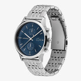 Lacoste Madrid Blue Dial Silver Steel Strap Watch for Men - 2011067 Authentic Buy Shop Now