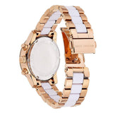Michael Kors Ritz White Dial Two Tone Steel Strap Watch for Women - MK6324 Authentic Buy Shop Now